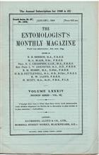 Entomologist's Monthly Magazine Vol. 84 (1948)