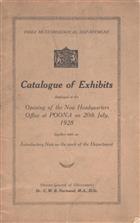 Catalogue of Exhibits displayed at the Opening of the New Headquarters at Poona on 20th July 1928: Intoductory Note on the work of the Department