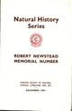 Robert Newstead Memorial Number