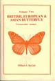British, European and Asian Butterfly Vernacular names (Vol. 2)