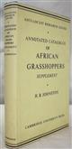 Annotated Catalogue of African Grasshoppers: Supplement