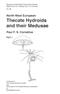 North-West European Thecate Hydroids and their Medusae. Part 1 (Synopses of the British Fauna 50-1)