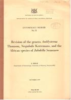 Revision of the genera Amblysterna Thomson, Neojulodis Kerremans, and the African species of Julodella Semenow