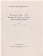 The Palaeobiology of the Cretaceous irregular echinoids Infulaster and Hagenowia