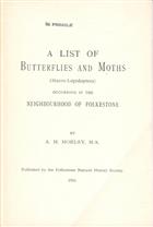 List of Butterflies and Moths (Macro-Lepidoptera) occurring in the Neighbourhood of Folkestone