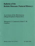 Revision of the Morinaceae (Magnoliophyta - Dipsacales)