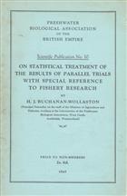 On Statistical Treatment of the Results of Parallel Trials with Special Reference to Fishery Research