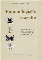Entomologist's Gazette. Vol. 50, part 2
