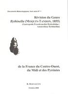 Révision du Genre Bythinella (Moquin-Tandon, 1855) (Gastropoda Prosobranchia Hydrobiidae: Amnicolinae Bythinellini) de la France du Centre-Ouest du Midi et des Pyrénées