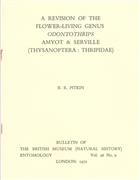 A Revision of the flower-living genus Odontothrips Amyot & Serville (Thysanoptera: Thripidae)