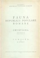 Cumacea Fauna Republicii Populare Române: Crustacea Vol. IV, Fasc. 1
