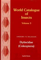 Dytiscidae (Coleoptera) (World Catalogue of Insects 3)