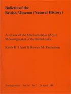 A review of the Macrochelidae (Acari: Mesostigmata) of the British Isles
