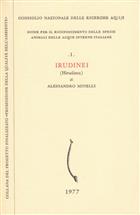 Irudinei (Hirudinea) Guide per il riconoscimento delle specie animali delle acque interne italiane 1