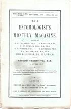Entomologist's Monthly Magazine Vol. XLIV (1908)