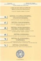 Checklist delle Specie della Fauna Italiana 66-78. Diptera