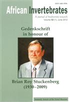 African Invertebrates 53(1): Gedenkschrift in honour of Brian Roy Stuckenberg (1930-2009)