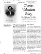 Charles Valentine Riley: The making of the Man and his Achievements