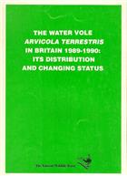 The Water Vole Arvicola terrestris in Britain 1989-1990: Its distribution and changing status
