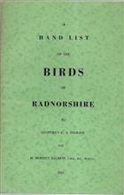 Hand List of the Birds of Radnorshire