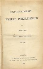 The Entomologist's Weekly Intelligencer. Vol. VII