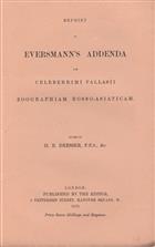 Reprint of Eversmann's Addenda ad Celeberrimi Pallasii Zoographiam Rosso-Asiaticam