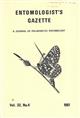 Entomologist's Gazette. Vol. 32, Part 4 (1981)
