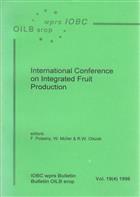 International Conference  on Integrated Fruit Production Proceedings of the meeting at Cedzyna, Poland 1995