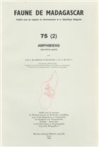 Amphibiens 2: (Faune de Madagascar 75(2))