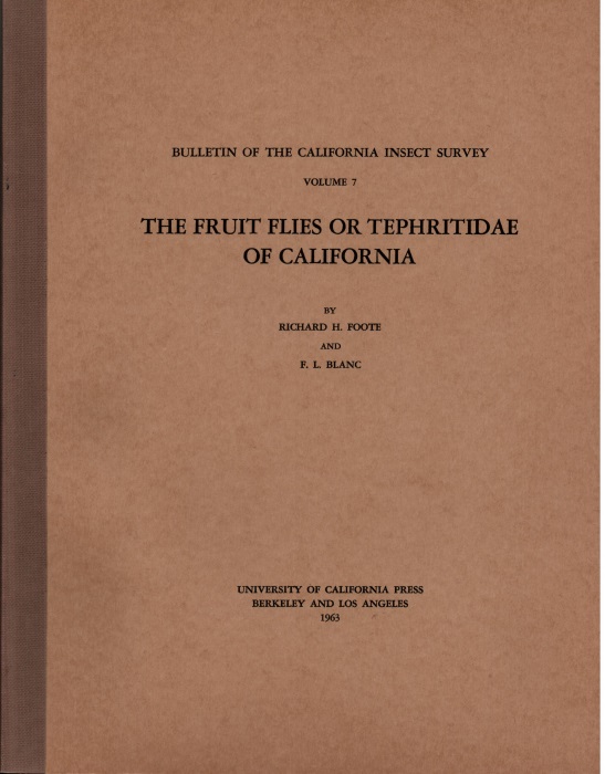 Alexander, C.P. - The Crane Flies of California