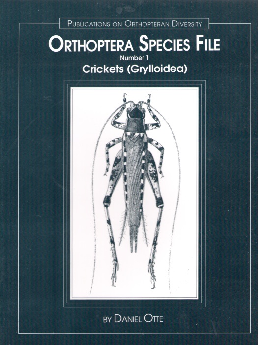 Otte, D. - Orthoptera Species File 1:  Grylloidea