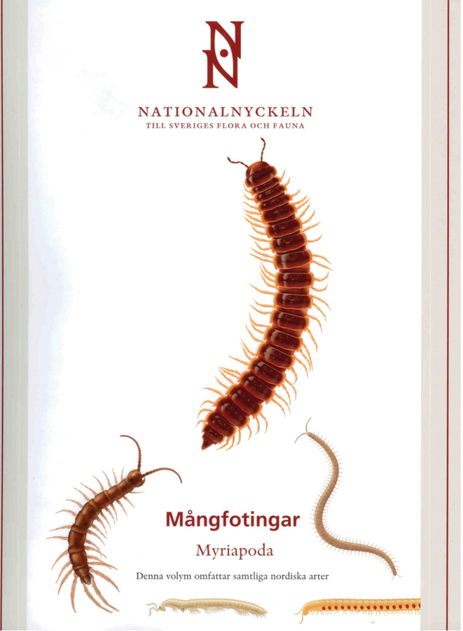 Andersson, G. et al - Mngfotingar / Myriapoda (Nationalnyckeln till Sveriges Flora och Fauna)