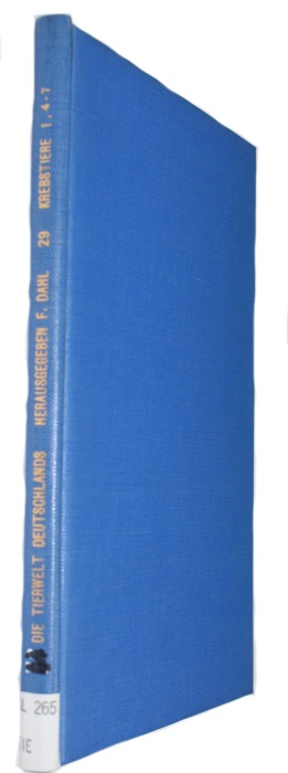 Pesta, O. - Krebstiere I: Ruderfsser/Copepoda (4. Monstrilloida, 5. Notodelphyoida, 6. Caligoida, 7. Lernaeoida) (Tierwelt Deutschlands 29)
