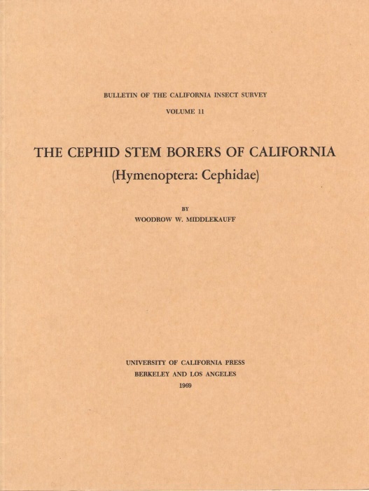 Middlekauff, W.W. - The Cephid Stem Borders of California (Hymenoptera:Cephidae)