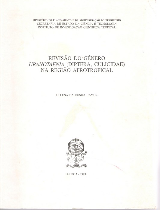 Ramos, H. da Cunha - Revisao do Genero Uranotaenia (Diptera, Culicidae) na Regiao Afrotropical