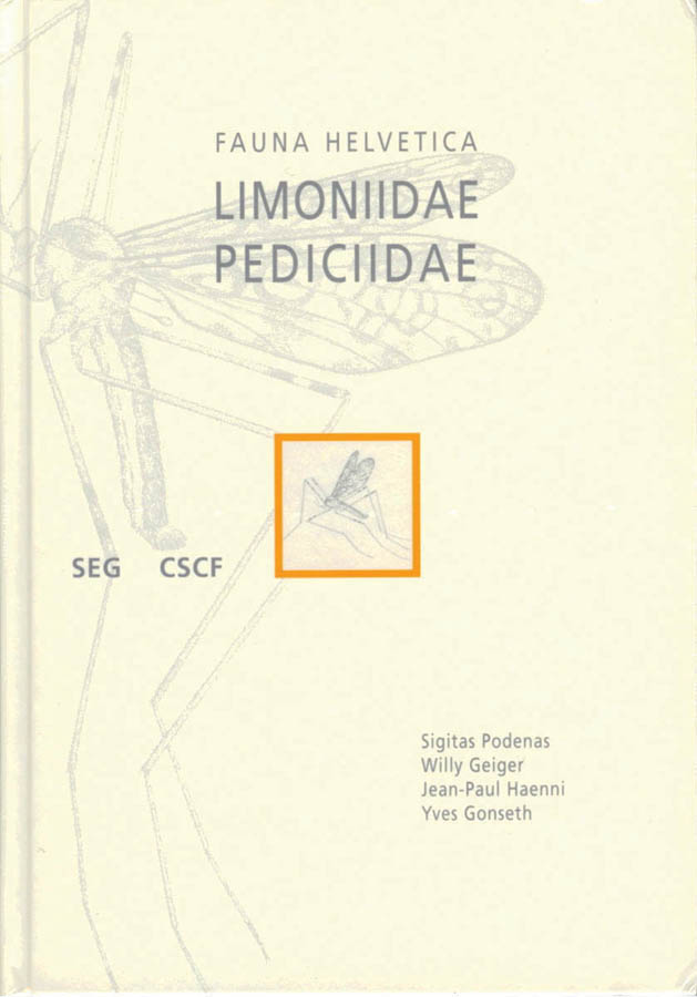 Podenas, S.; Geiger, W.; Haenni, J.-P.; Gonseth, Y. - Limoniidae & Pediciidae de Suisse Fauna Helvetica 14