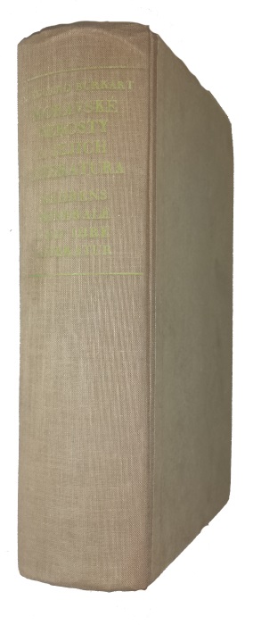 Burkart, E. - Moravske Nerosty A Jejich Literatura: Mahrens Minerale und Ihre Literatur