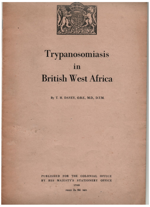 Davey, T.H. - Trypanosomiasis in British West Africa