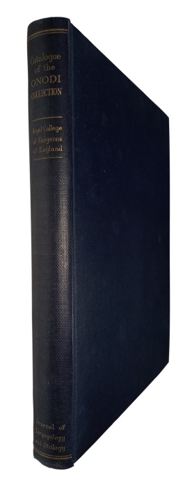 Layton, T.B. - Catalogue of the Onodi Collection In the Museum of the Royal College of Surgeons of England