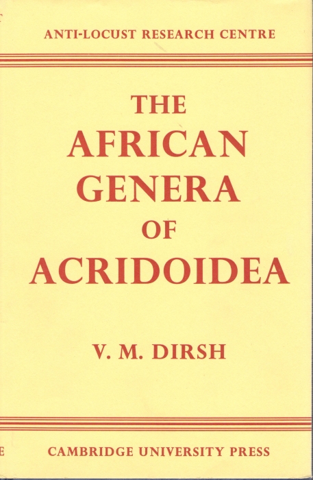 Dirsh, V.M. - The African Genera of Acridoidea