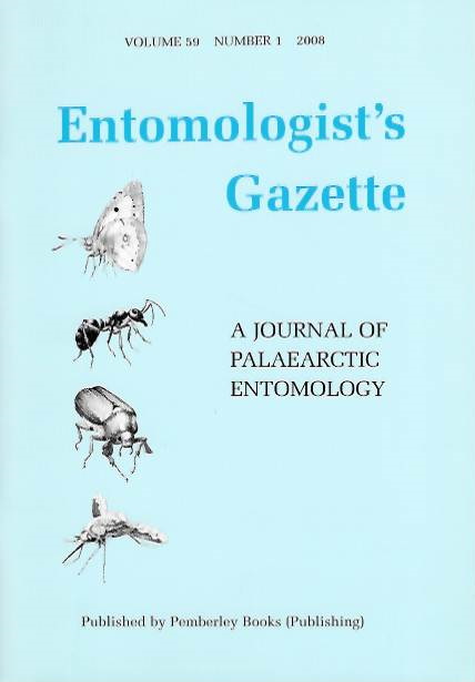  - Entomologist's Gazette. Vol. 59 (2008)