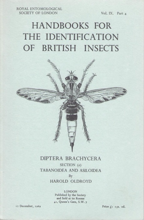 Oldroyd, H. - Diptera Brachycera: Tabanoidea and Asiloidea (Handbooks for the Identification of British Insects 9/4)