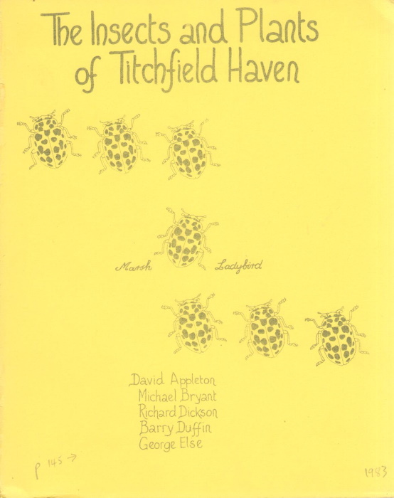 Appleton, D. et al - The Insects and Plants of the Titchfield Haven