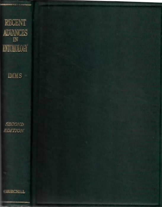Imms, A.D. - Recent Advances in Entomology