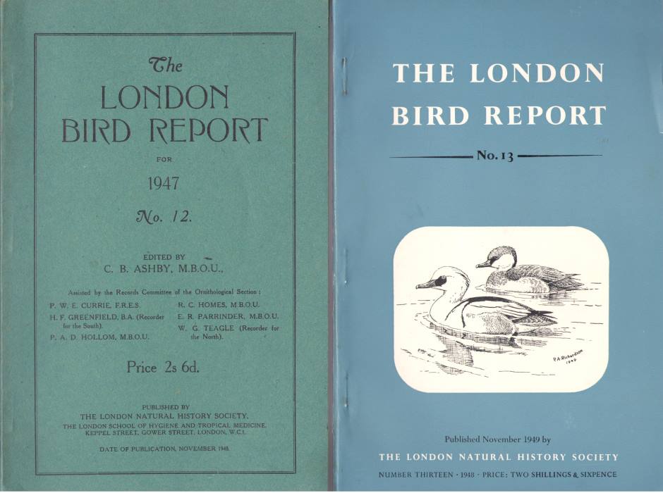  - London Bird Report nos. 12-13 (1947-48)