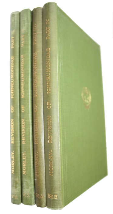 Morley, C. - A Revision of the Ichneumonidae based on the collection in the British Museum (Natural History). Pts I-IV