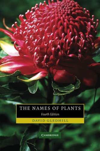 Gledhill, D. - The Names of Plants