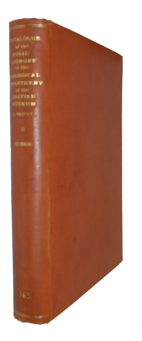 Hinde, G.J. - Catalogue of the Fossil Sponges in the Geological Department of the British Museum (Natural History)