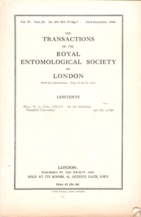 Hall, W.J. - On the Ethiopian Diaspidini (Coccoidea)