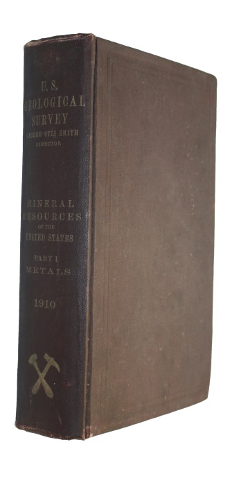 Department of the Interior - Mineral Resources of United States Calendar Year 1910: Part I-Metals